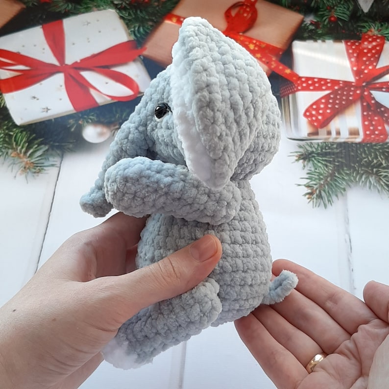 Éléphant – Patron au crochet