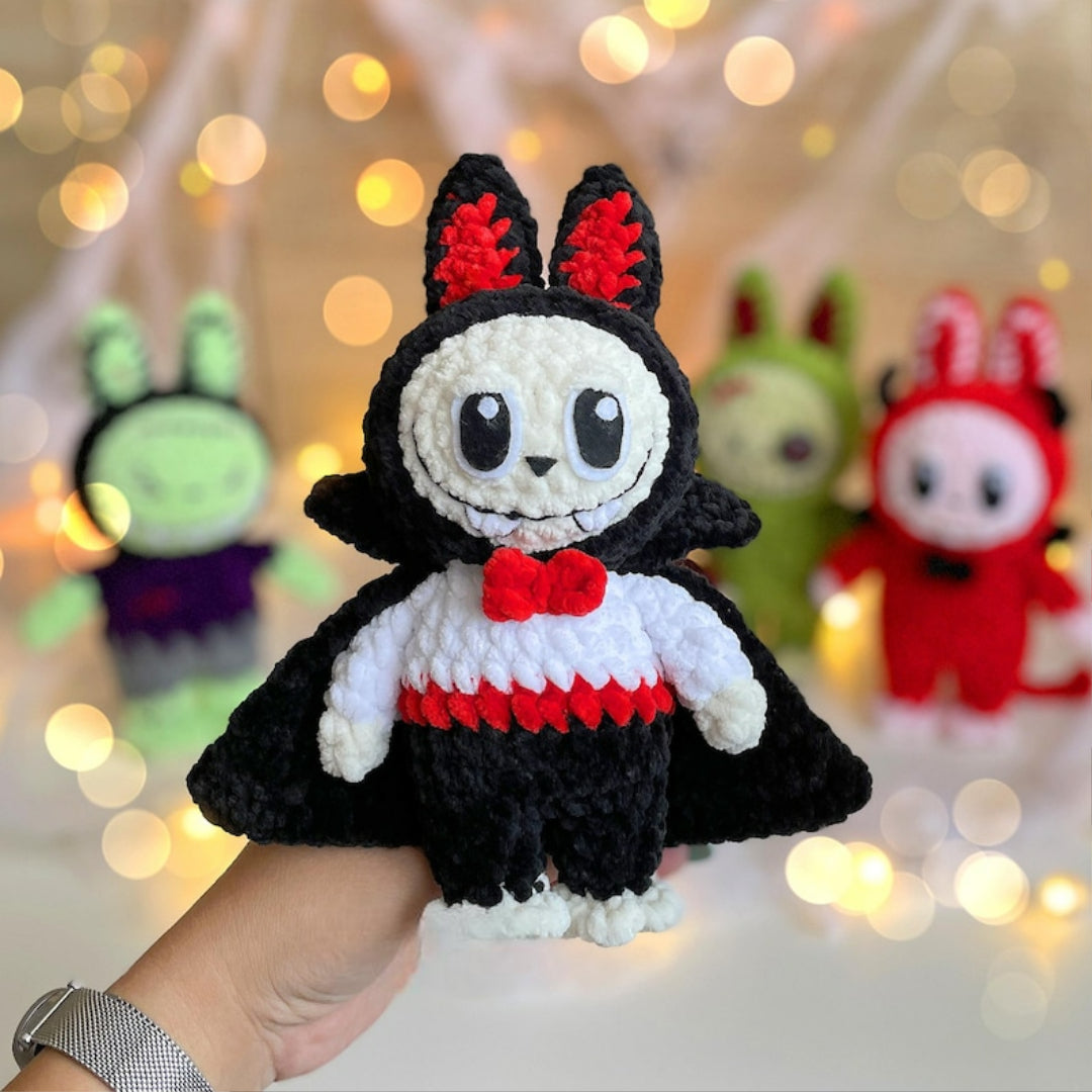 Labubu – 5-in-1 Halloween Häkel-Outfits 🎃👾