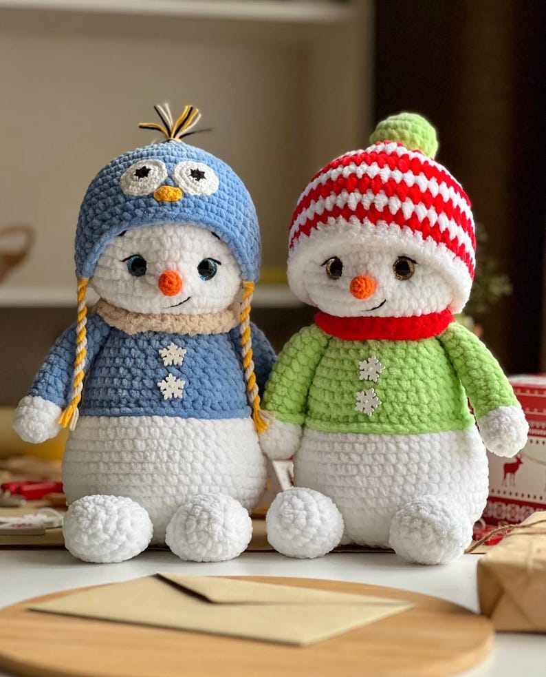 Sneeuwpop – Haakpatroon met muts, sjaal & accessoires