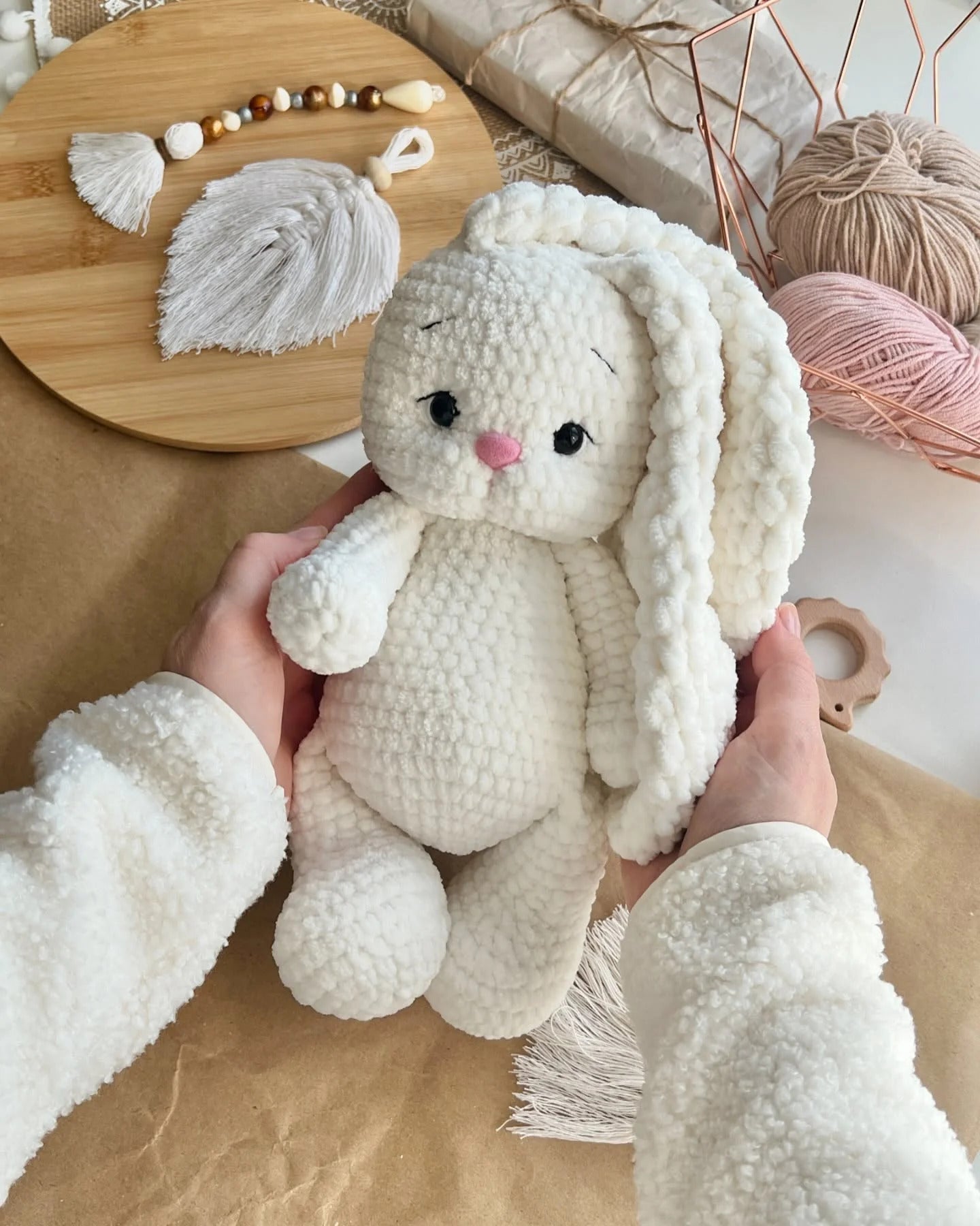 Lala – Haakpatroon Knuffelkonijn