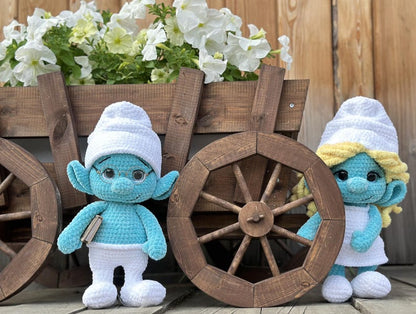 Les Blaulinge – Famille crochet 3-en-1
