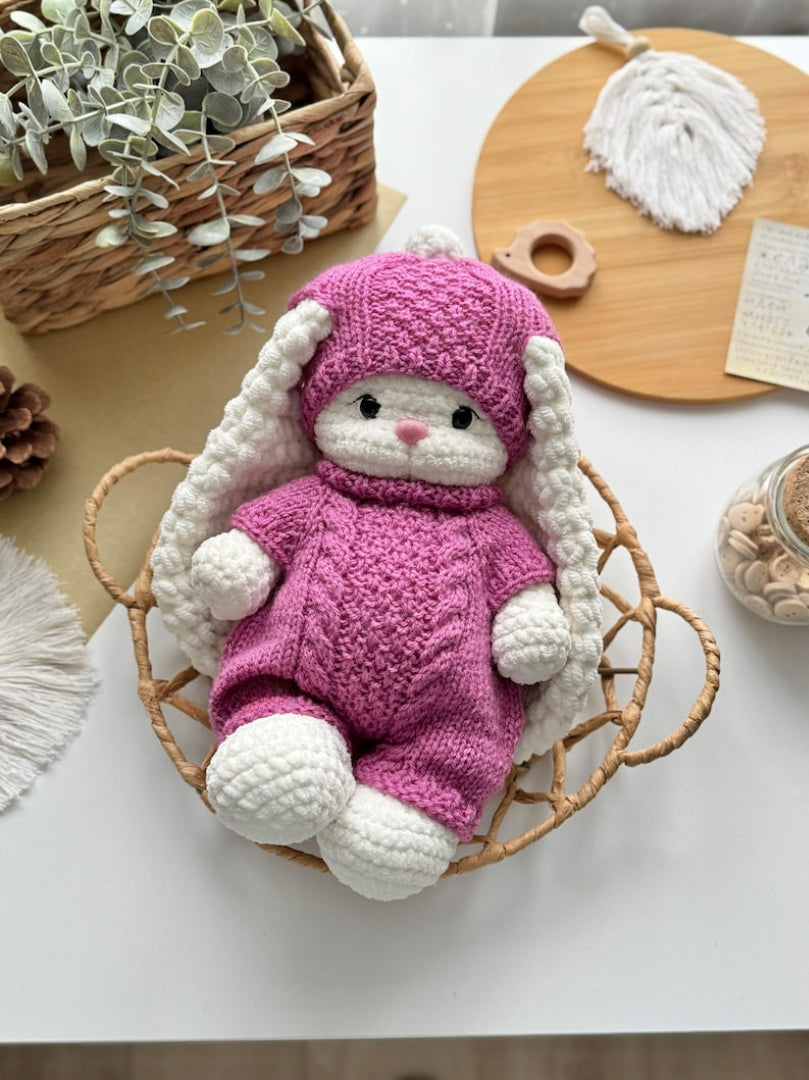 2-en-1 : Patron Ours « Topa » + Tenue complète