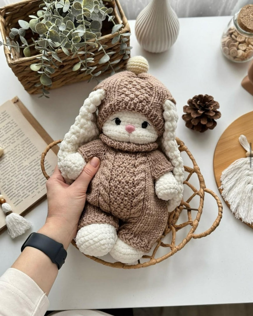 2-en-1 : Patron Ours « Topa » + Tenue complète