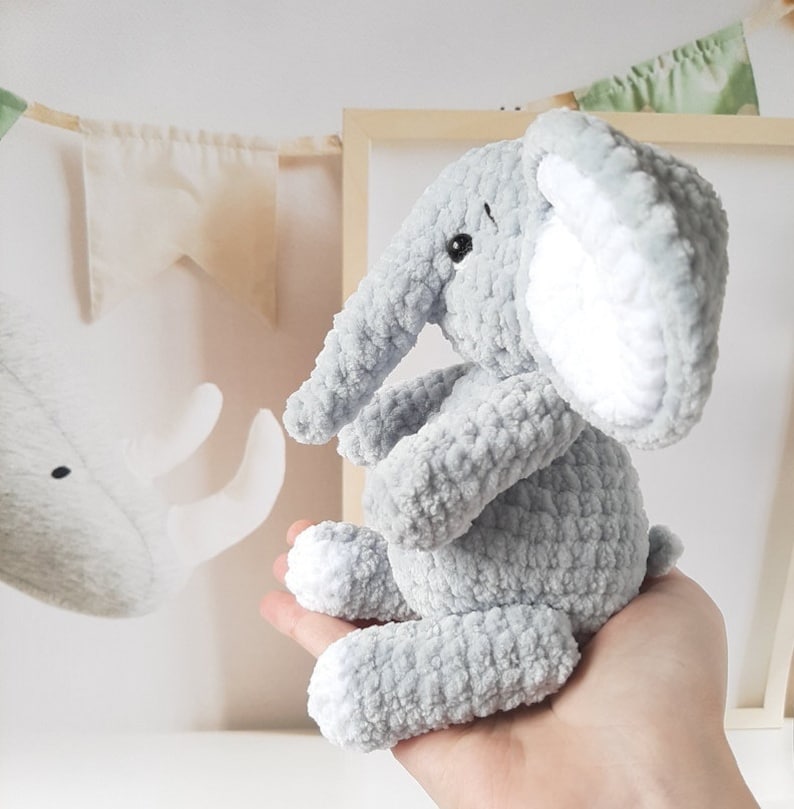 Elefant – Häkelanleitung