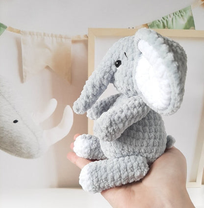 Elefant – Häkelanleitung