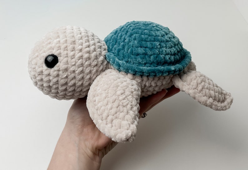 Tilly – Häkelanleitung Kuschel-Schildkröte