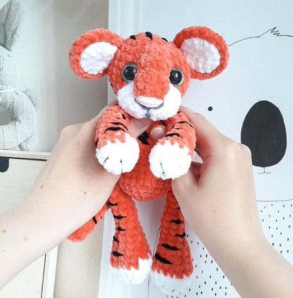 Timo – Häkelanleitung Tiger & Löwe