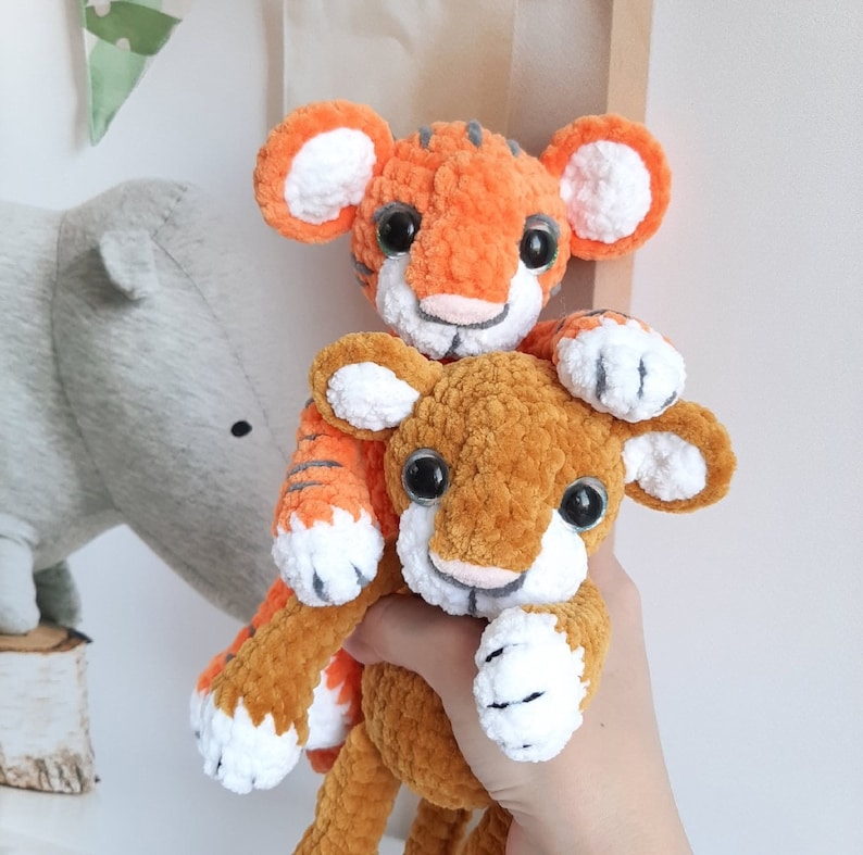 Timo – Häkelanleitung Tiger & Löwe