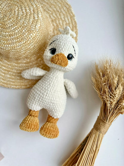 Lumi & Quacky – Modèle au crochet Oie & Poussin