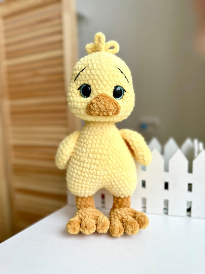 Lumi & Quacky – Modèle au crochet Oie & Poussin