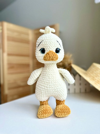 Lumi & Quacky – Modèle au crochet Oie & Poussin