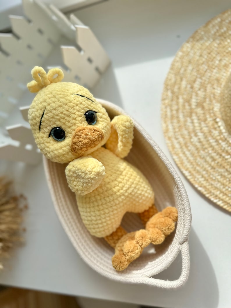 Lumi & Quacky – Modèle au crochet Oie & Poussin