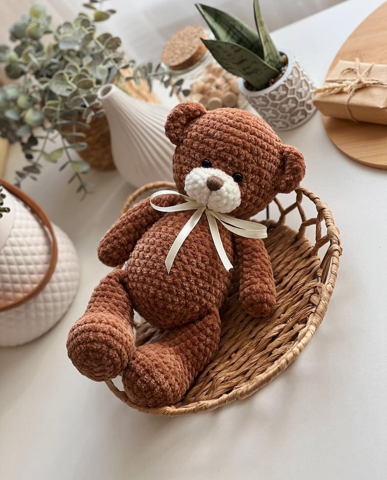 Topa – Patron de crochet – ourson en peluche
