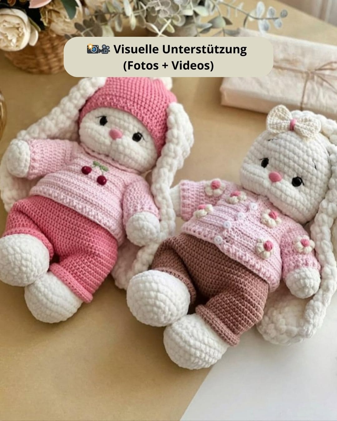 Häschen Lala & ihre Outfits – Das komplette Häkel-Bundle
