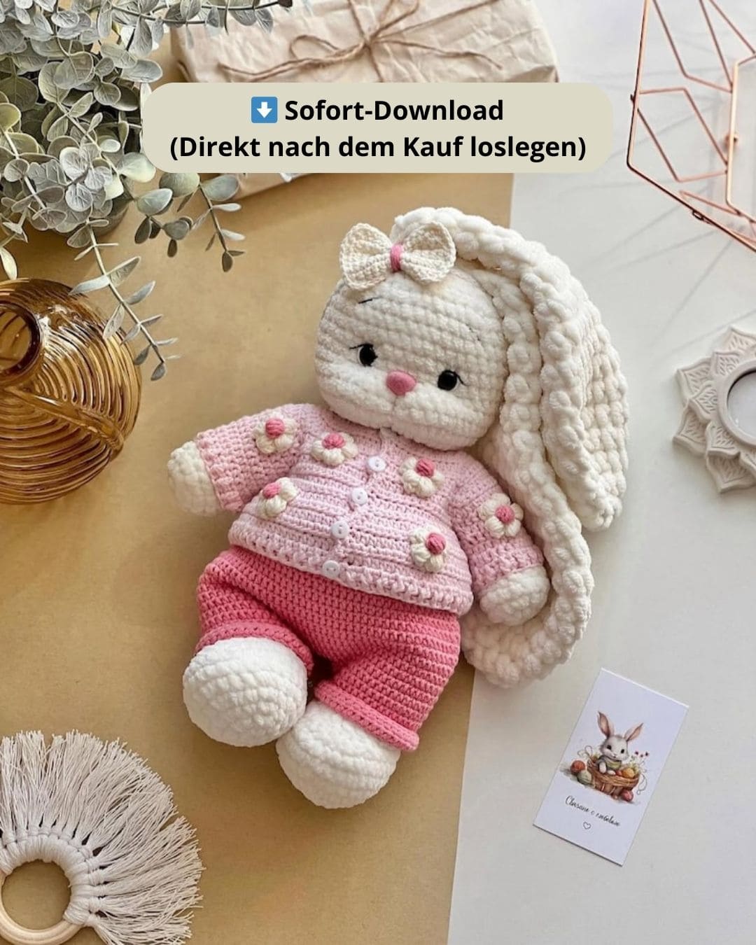 Häschen Lala & ihre Outfits – Das komplette Häkel-Bundle