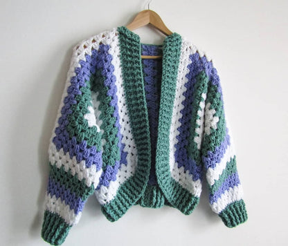 Crochic Hexagon Cardigan