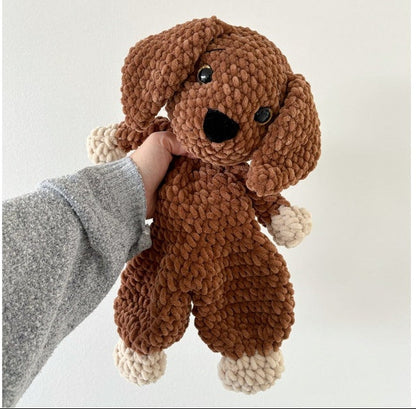 🐶 Mango – Häkelanleitung Schmusehund